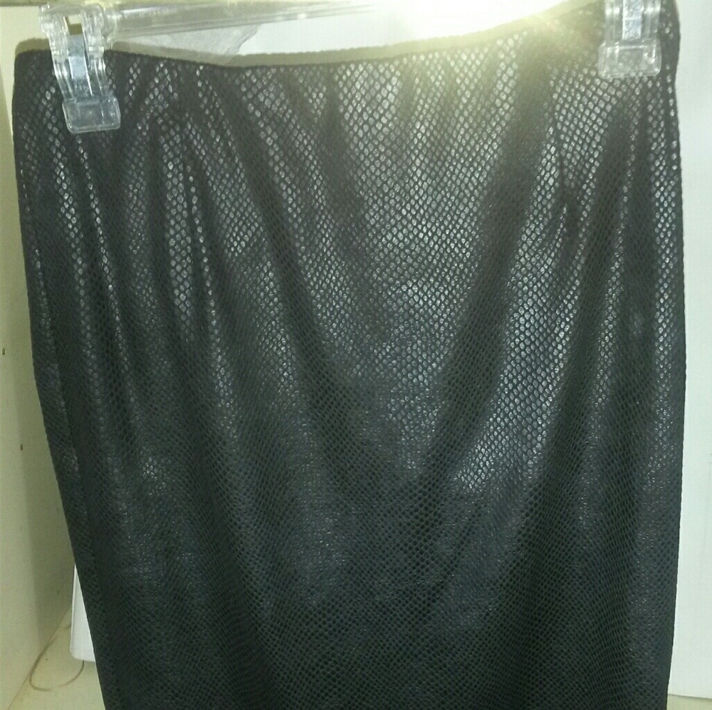 Mini Skirt Black Stretch